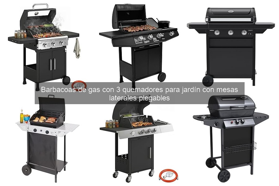 Guía para instalar una barbacoa de gas con 3 quemadores