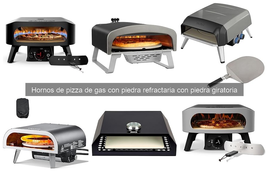 Horno de pizza de gas con piedra refractaria: ¿qué es?