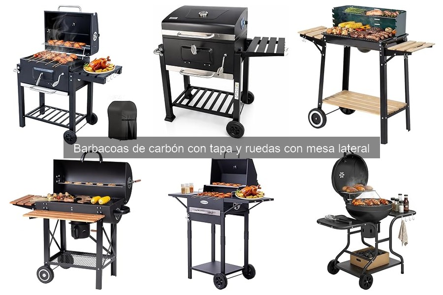 Instala y Mantén Tu Barbacoa de Carbón con Tapa y Ruedas