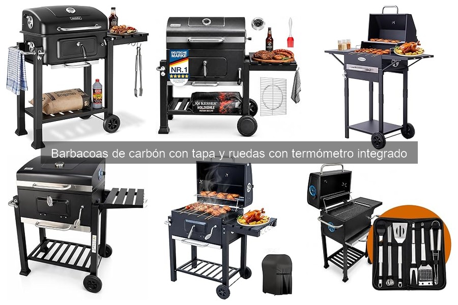 Mantenimiento y limpieza de barbacoas de carbón con tapa