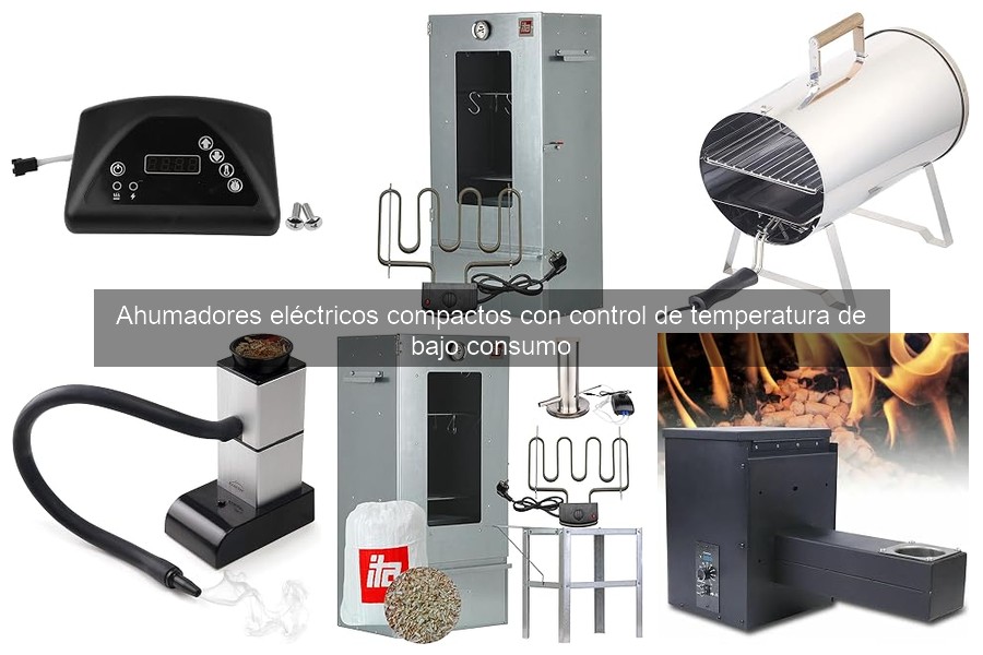 Mejores ahumadores eléctricos compactos para espacios pequeños