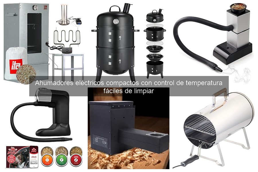 Mejores ahumadores eléctricos compactos para principiantes en 2026