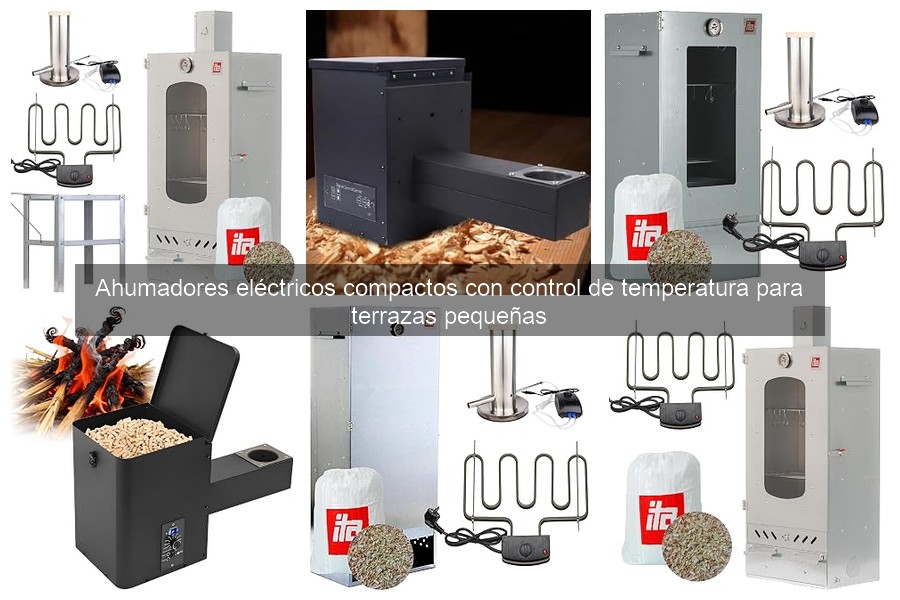 Mejores ahumadores eléctricos compactos para terraza en 2023
