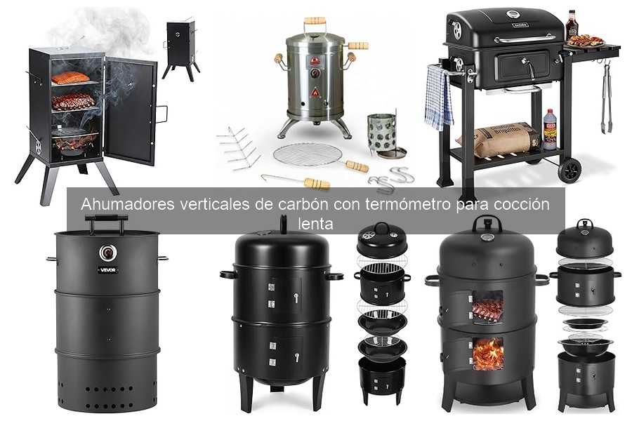 Mejores ahumadores verticales de carbón para principiantes