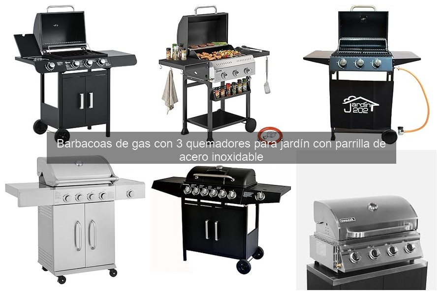 Mejores barbacoas de gas con 3 quemadores en 2026