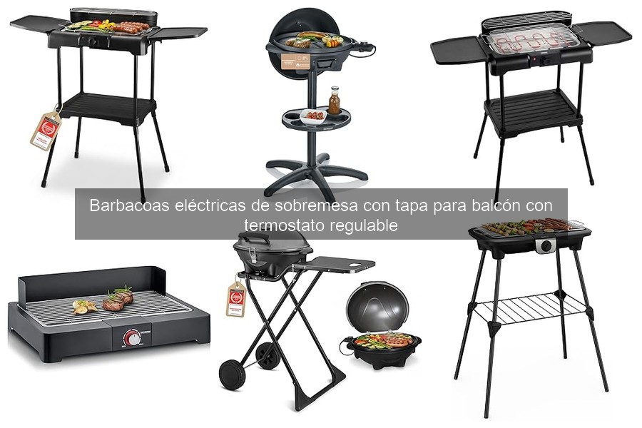 Mejores barbacoas eléctricas de sobremesa para balcón en 2026