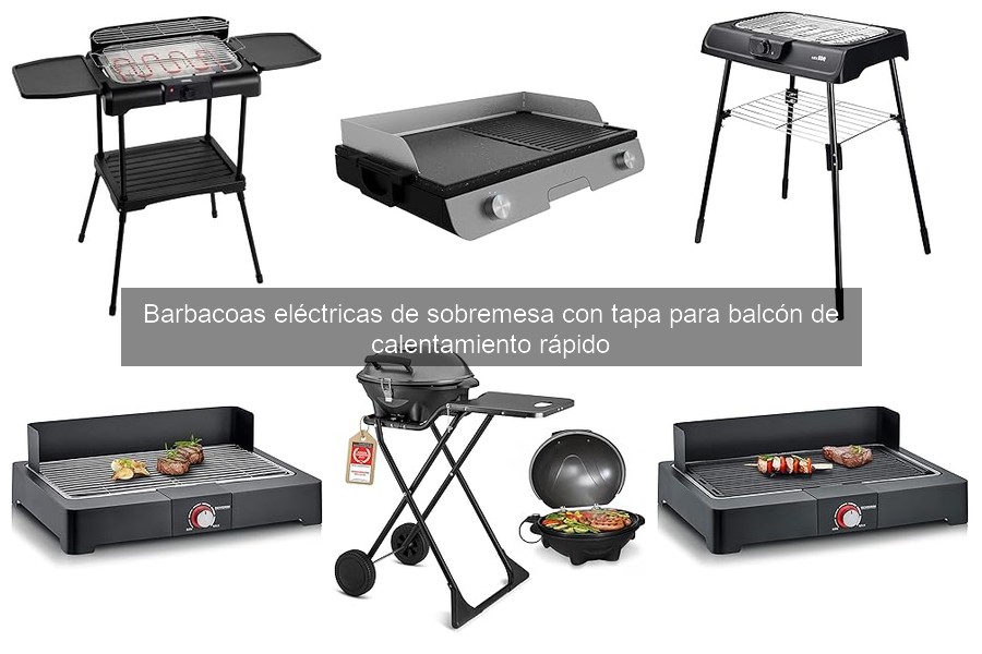 Mejores Barbacoas Eléctricas de Sobremesa para Balcones