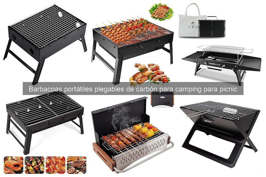 Mejores barbacoas portátiles de carbón para camping en 2026