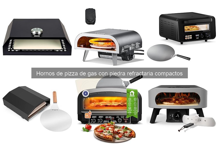 Mejores hornos de pizza de gas compactos para el hogar