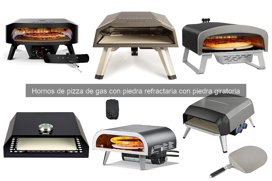 Mejores hornos de pizza de gas con piedra refractaria 2026