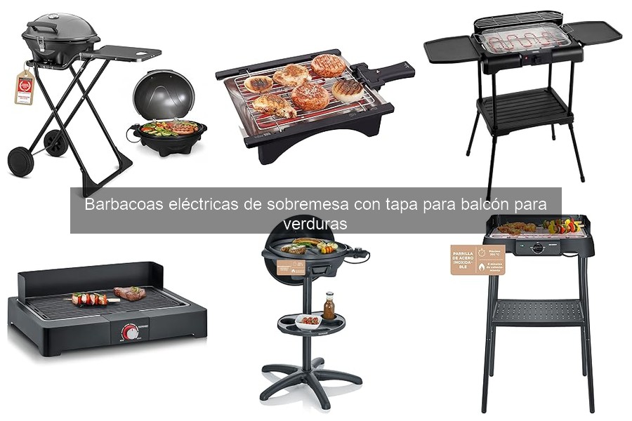 Mejores recetas de verduras en barbacoa eléctrica de sobremesa