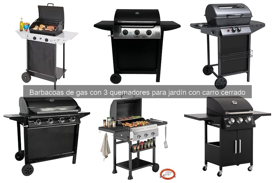 Problemas comunes al usar una barbacoa de gas de 3 quemadores