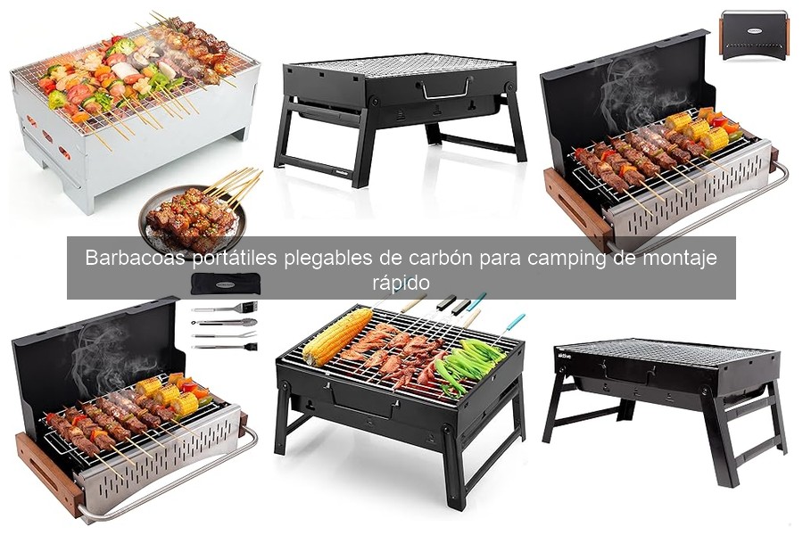 Problemas comunes de barbacoas portátiles de carbón y soluciones