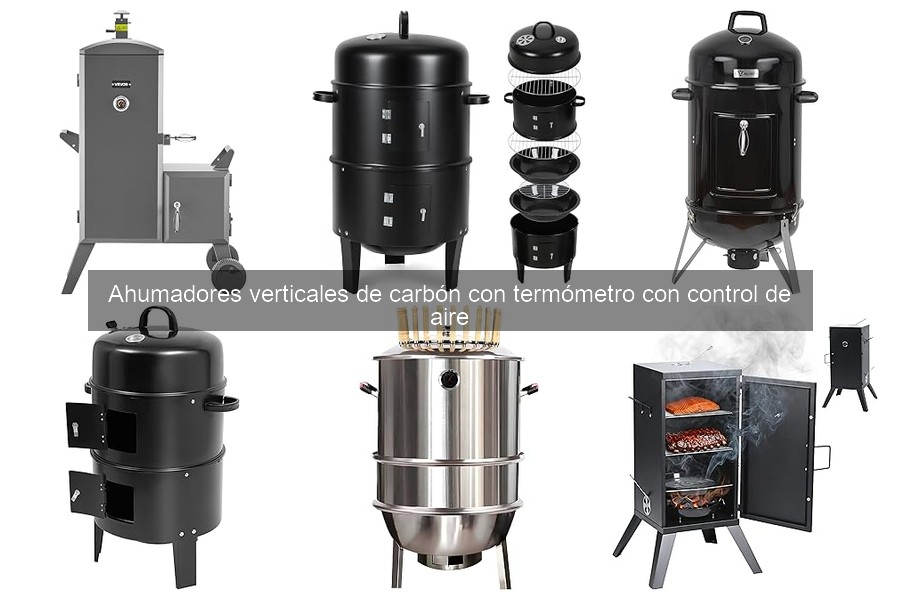 Problemas comunes en ahumadores verticales de carbón y soluciones