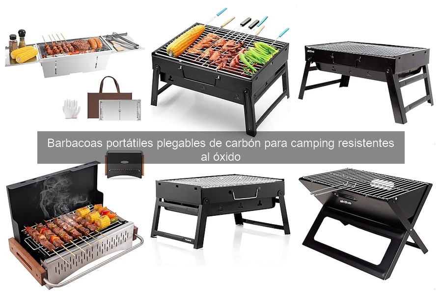 Problemas comunes en barbacoas portátiles de carbón y soluciones
