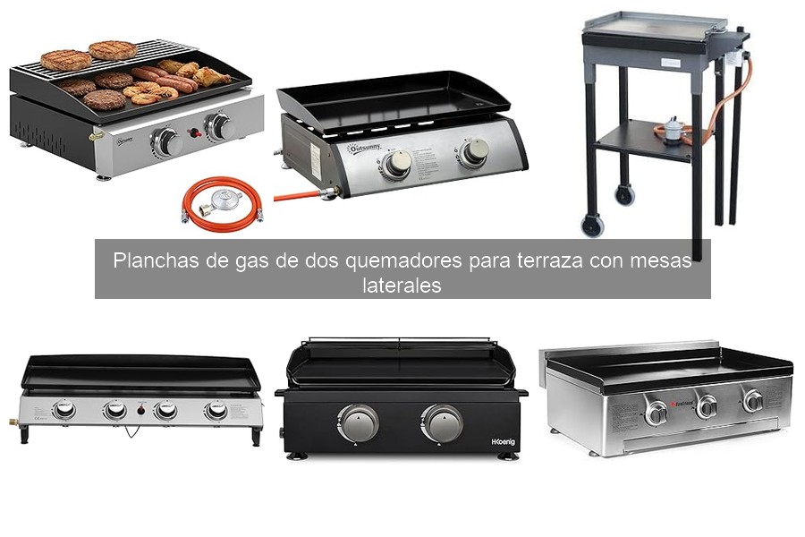 Problemas y soluciones con planchas de gas de dos quemadores