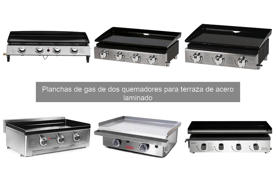 ¿Qué considerar al comprar una plancha de gas de dos quemadores?