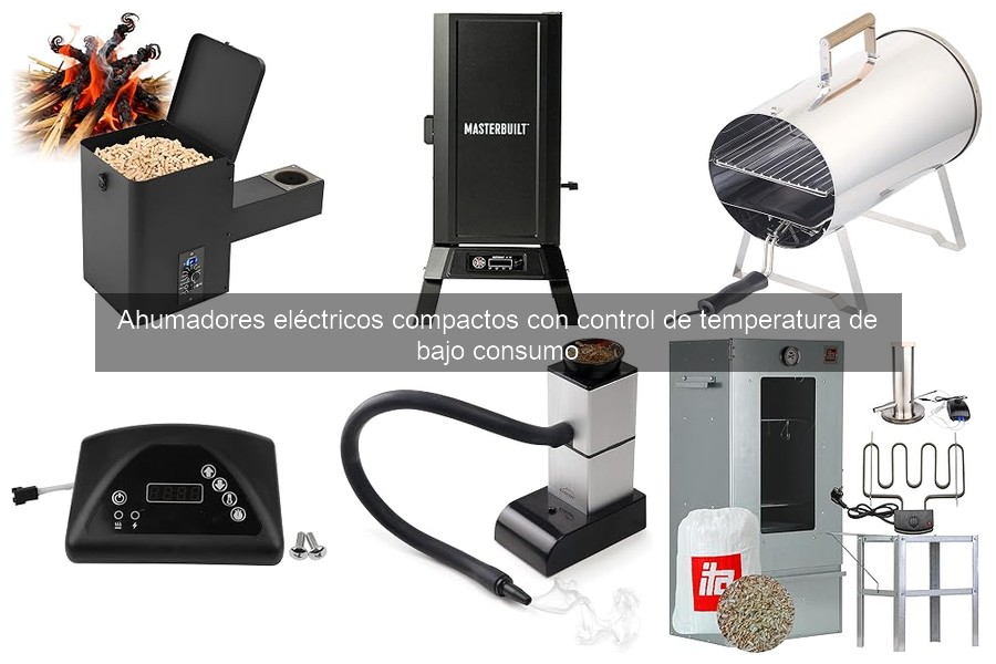 ¿Qué es un ahumador eléctrico compacto y su funcionamiento?