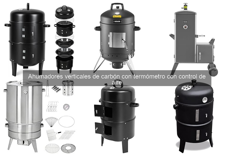 Qué es un ahumador vertical de carbón y cómo funciona