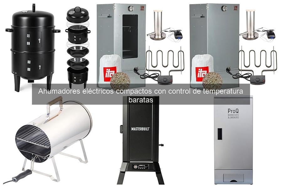 ¿Qué son los ahumadores eléctricos compactos y cómo funcionan?