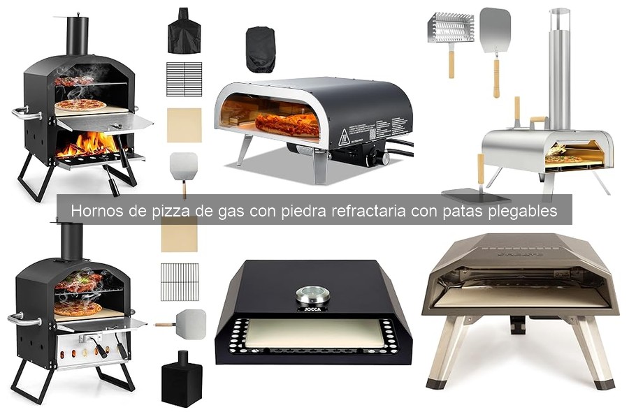 ¿Qué son los hornos de pizza de gas con piedra refractaria?