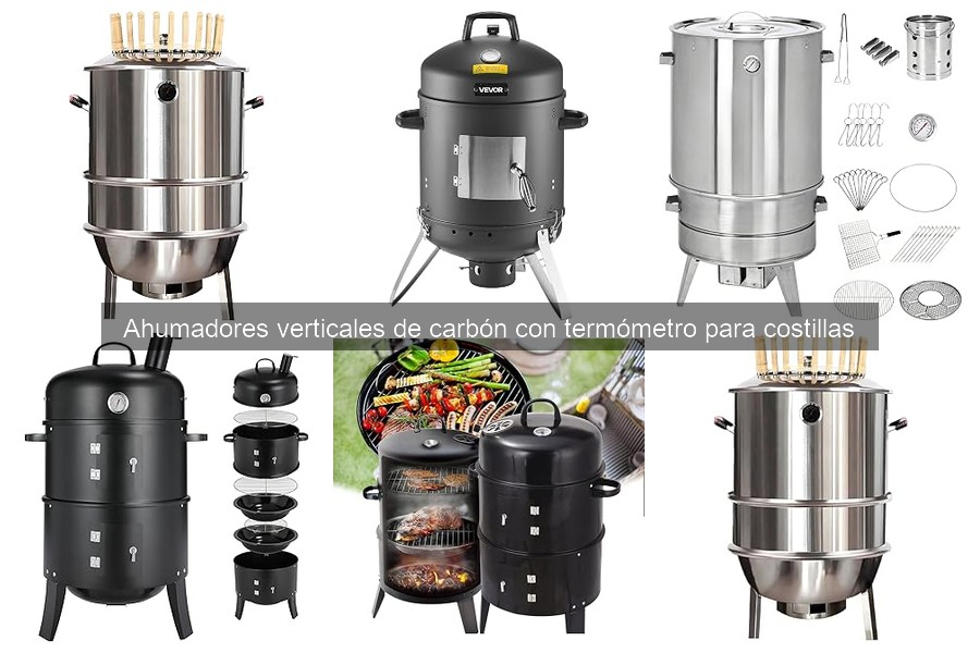 Recetas Perfectas para Costillas en Ahumador Vertical de Carbón