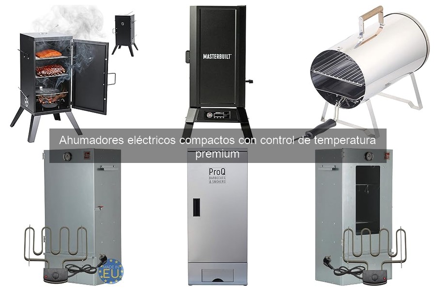 Soluciona problemas comunes de ahumadores eléctricos compactos