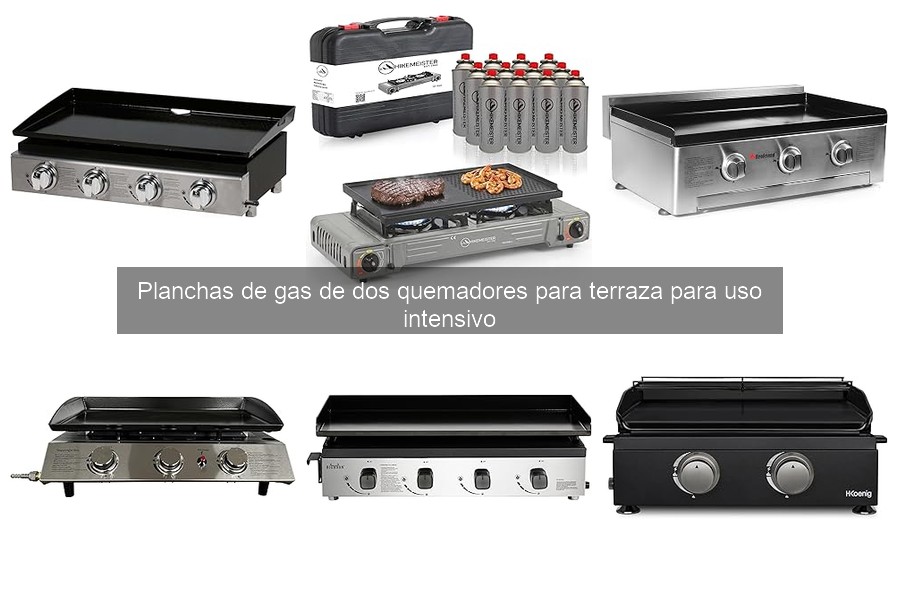 Soluciones a problemas comunes en planchas de gas de dos quemadores