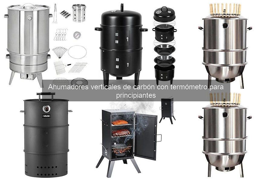 Todo sobre el ahumador vertical de carbón con termómetro