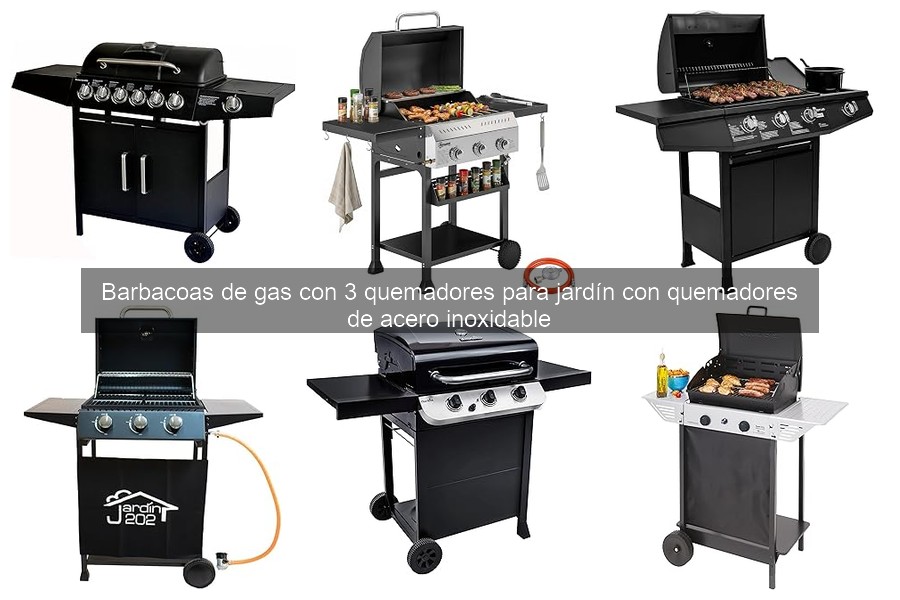 Ventajas de las barbacoas de gas con 3 quemadores