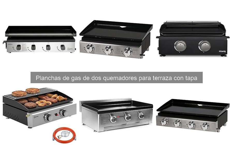 Ventajas de una plancha de gas de dos quemadores para terraza