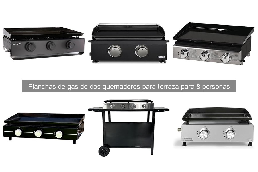 Ventajas de usar planchas de gas de dos quemadores para terraza